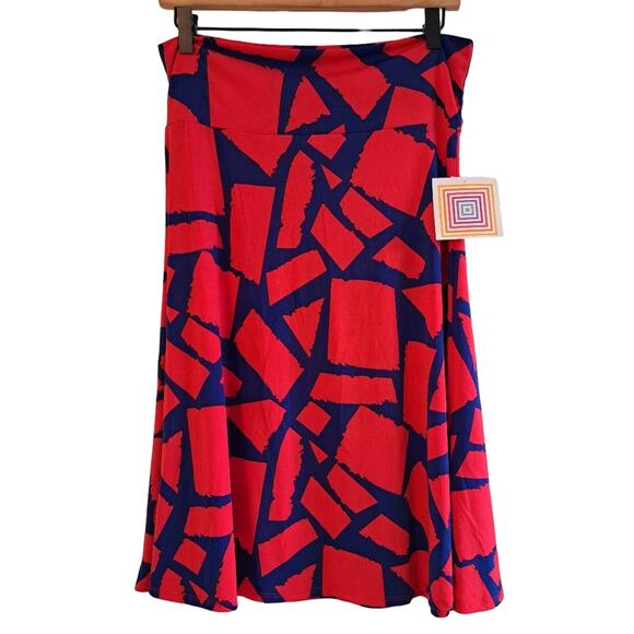 LulaRoe Azure A-line Skirt - Picture 1 of 5